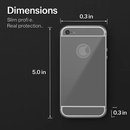 Slim Shock-resistant Mirror Case For iPhone 5/5s by LJGDeals