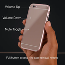 Slim Shock-resistant Mirror Case For iPhone 6 Plus/6s Plus by LJGDeals