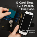 iPhone 6s Plus Wallet Case with Detachable Cover by LJGDeals