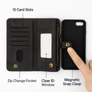 iPhone 6s Plus Wallet Case with Detachable Cover by LJGDeals
