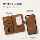 iPhone 6s Plus Wallet Case with Detachable Cover by LJGDeals
