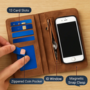 Dual-Folio Wallet Case with Detachable Case by LJGDeals