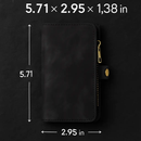 Wallet Case with Detachable Phone and Card Wallet by LJGDeals