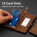 Wallet Case with Detachable Phone and Card Wallet by LJGDeals