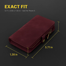 Wallet Case with Detachable Phone and Card Wallet by LJGDeals