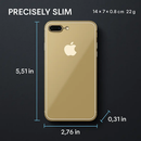 Slim Shock-resistant Mirror Case For iPhone 7 by LJGDeals