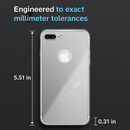 Slim Shock-resistant Mirror Case For iPhone 7 by LJGDeals