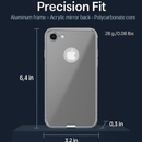 Slim Shock-resistant Mirror Case For iPhone 7 Plus by LJGDeals