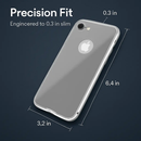 Slim Shock-resistant Mirror Case For iPhone 7 Plus by LJGDeals