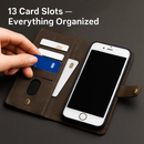Wallet Case with Card Slot - Slim Detachable Wallet System by LJGDeals