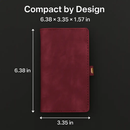 Wallet Case with Card Slot - Slim Detachable Wallet System by LJGDeals