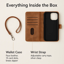 Phone Wallet Case for iPhone 8 Plus with Slim Pocket by LJGDeals