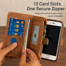 Phone Wallet Case for iPhone 8 Slim Wallet by LJGDeals