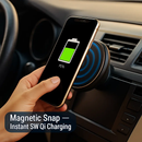 Magnetic Wireless Car Charger & Phone Holder Mount by LJGDeals