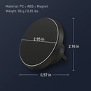 Magnetic Wireless Car Charger & Phone Holder Mount by LJGDeals