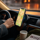 Magnetic Wireless Car Charger & Phone Holder Mount by LJGDeals