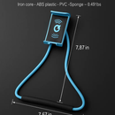 Phone Holder with Adjustable Gooseneck for Desk Setup by LJGDeals
