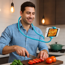 Phone Holder with Adjustable Gooseneck for Desk Setup by LJGDeals