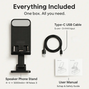 Foldable Wireless Speaker Phone Stand with Power Bank by LJGDeals