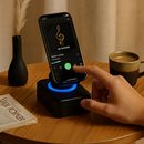 Foldable Wireless Speaker Phone Stand with Power Bank by LJGDeals