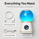 Cyclone Speaker: Immersive Wireless Speaker with Light Show by LJGDeals