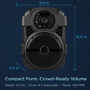 Portable PA Karaoke Speaker for Home Parties by LJGDeals