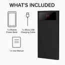 Ultra-thin Power Bank with Dual USB Ports & LCD by LJGDeals
