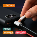 20000Mah Power Bank Portable Charger External Battery Pack 22.5W Super Fast Charging with LED Display Flashlight Fit for iPhone Samsung by LJGDeals