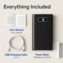 20000Mah Power Bank Portable Charger External Battery Pack 22.5W Super Fast Charging with LED Display Flashlight Fit for iPhone Samsung by LJGDeals