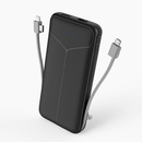 Power Bank Portable Charger with Built-in Cables by LJGDeals