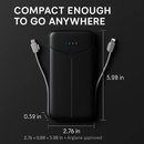 Power Bank Portable Charger with Built-in Cables by LJGDeals