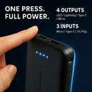 Power Bank Portable Charger with Built-in Cables by LJGDeals