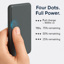 2-in-1 Wireless Power Bank 5000mAh MagSafe Compatible by LJGDeals