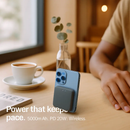 2-in-1 Wireless Power Bank 5000mAh MagSafe Compatible by LJGDeals