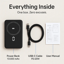 MagSafe 3-in-1 10000mAh Power Bank with Stand by LJGDeals