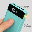 Power Bank Portable Slim Charger Dual USB Output by LJGDeals