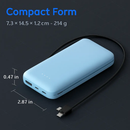 Power Bank Portable Charger with Type-C Cable for iPhone by LJGDeals
