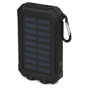 Solar Power Bank with Dual USB Ports and Compass by LJGDeals