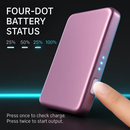 2-in-1 Wireless Power Bank 5000mAh MagSafe Compatible by LJGDeals