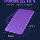 2-in-1 Wireless Power Bank 5000mAh MagSafe Compatible by LJGDeals