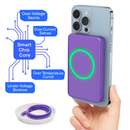 2-in-1 Wireless Power Bank 5000mAh MagSafe Compatible by LJGDeals