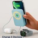 MagSafe 3-in-1 10000mAh Power Bank with Stand by LJGDeals