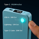 MagSafe 3-in-1 10000mAh Power Bank with Stand by LJGDeals