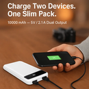 Power Bank Portable Slim Charger Dual USB Output by LJGDeals