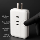 Power Bank Portable Charger with Built-in Cables by LJGDeals