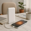 Power Bank Portable Charger with Built-in Cables by LJGDeals