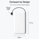 Power Bank Portable Charger with Type-C Cable for iPhone by LJGDeals
