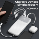 PD22.5W Fast Charger Power Bank with Cables by LJGDeals