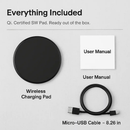 Wireless Charging Pad: Ultra-Slim, Case-Friendly by LJGDeals