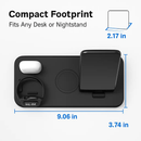 6-in-1 Qi Wireless Charger Station for iPhone & Watch by LJGDeals